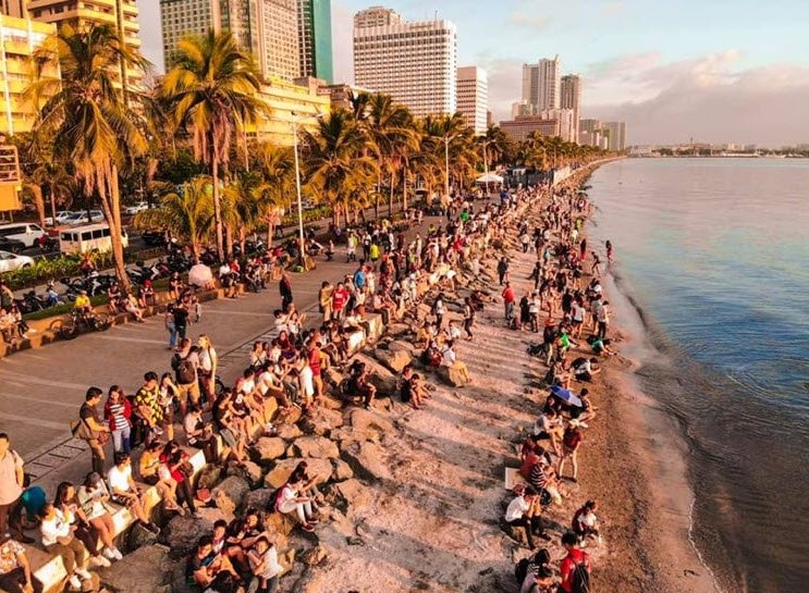 Manila Bay Beach, Manila, Metro Manila, Philippines, Philippines